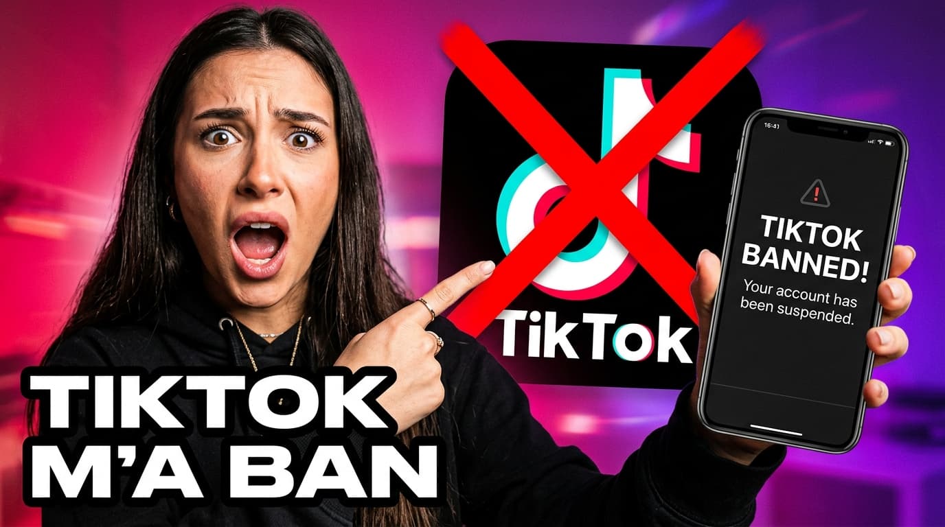TikTok m'a ban